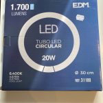Lâmpada circular LED 20W 31188